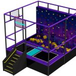 Small jumping trampoline park