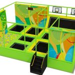 Kids trampoline set for sale