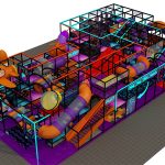 New LED slide playground